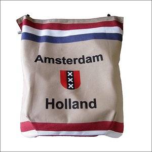 Postvanger Amsterdam Holland / ruitje zwart